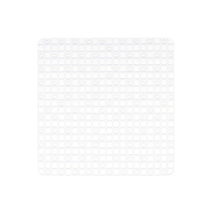 Covoraș de duș antiderapant Cadre Transparent PVC 50,3 x 50,3 x 0,7 cm (6 Unități)