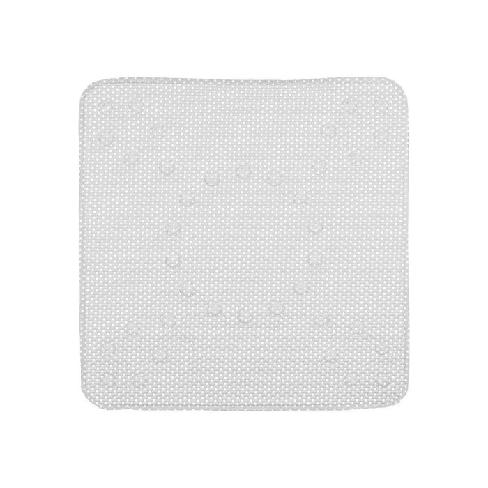 Covoraș de duș antiderapant Gri PVC 53 x 52,5 x 1 cm (6 Unități)