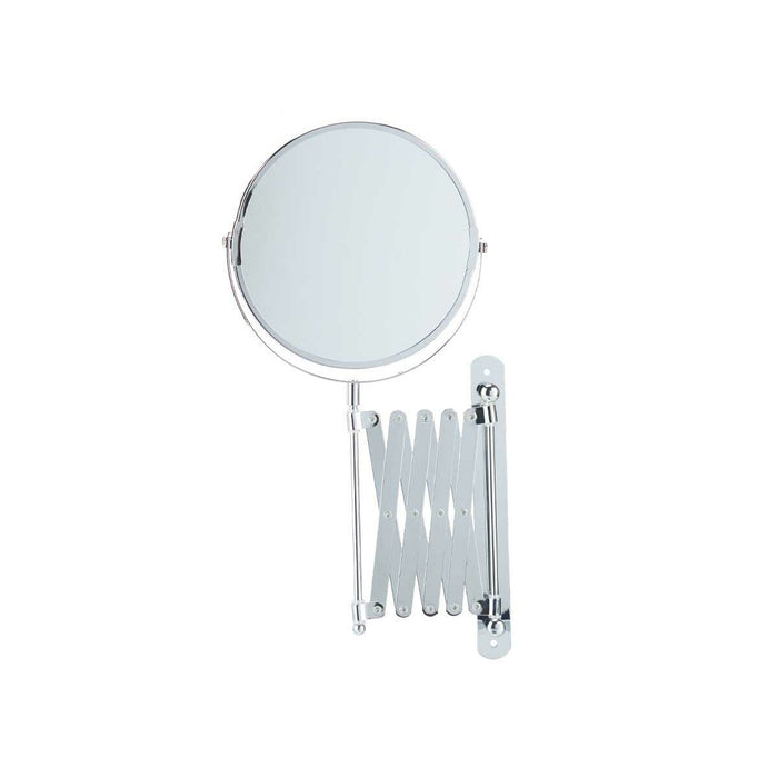 Oglindă cu Efect de Mărire Extensibil Ø 17 cm Metal (6 Unități)