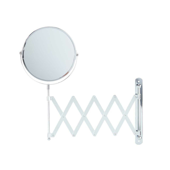 Oglindă cu Efect de Mărire Extensibil Ø 17 cm Metal (6 Unități)
