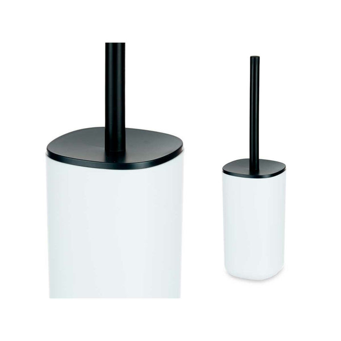 Perie pentru toaletă Alb polistiren 9,6 x 35 x 9,6 cm (6 Unități)