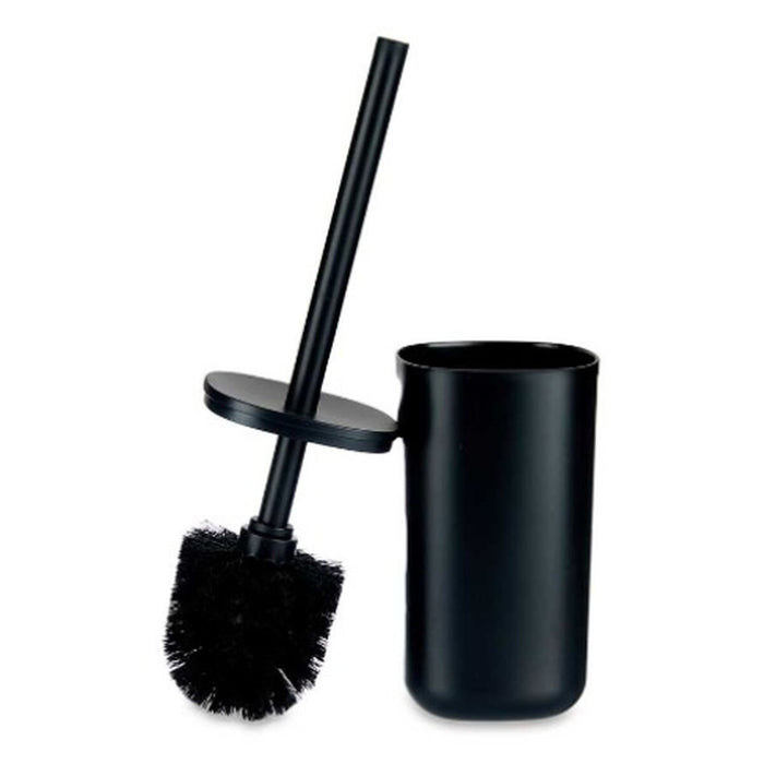 Perie pentru toaletă Negru polistiren 9,6 x 35 x 9,6 cm (6 Unități)