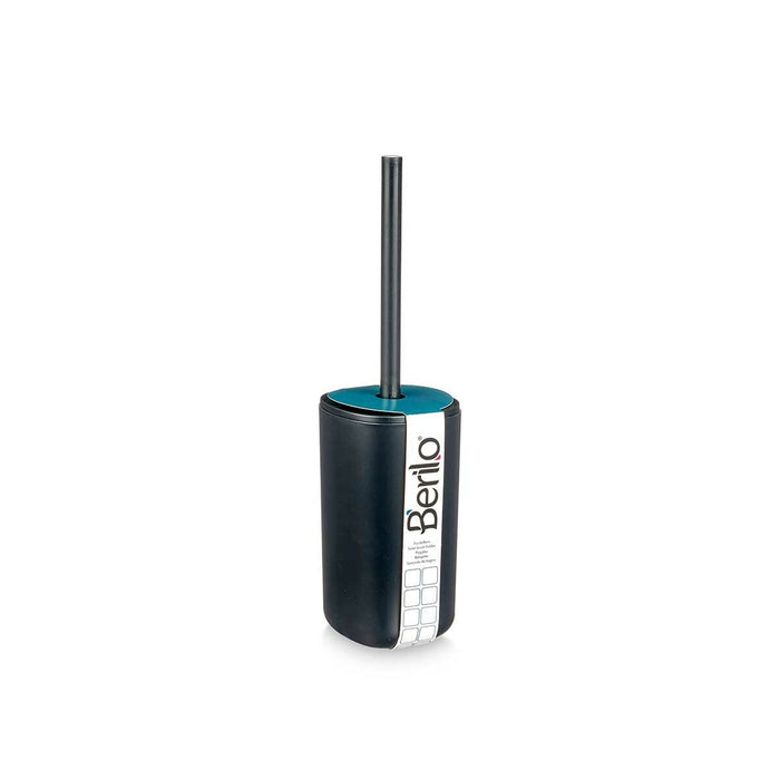 Perie pentru toaletă Negru polistiren 9,6 x 35 x 9,6 cm (6 Unități)