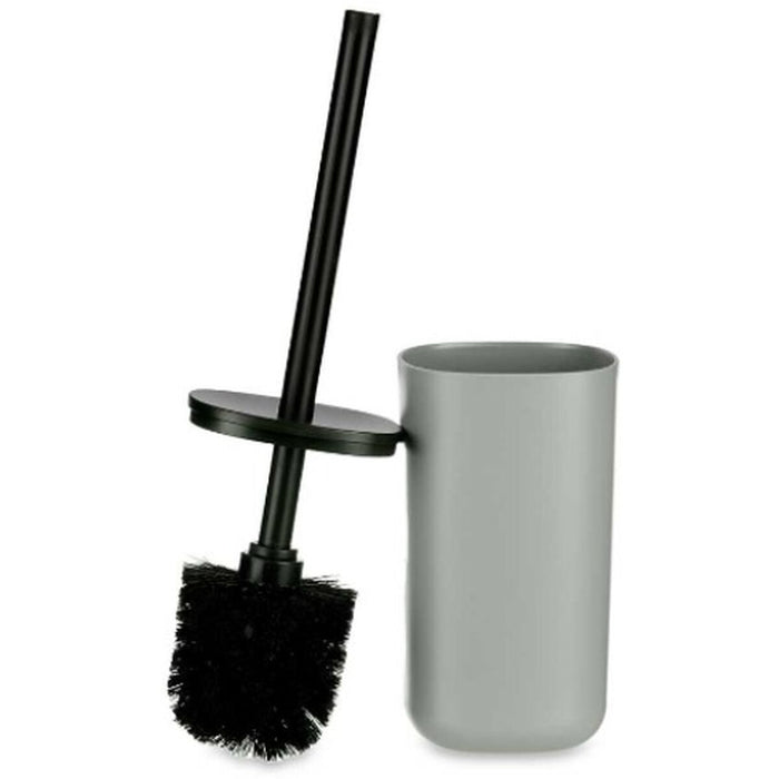 Perie pentru toaletă Gri polistiren 9,6 x 35 x 9,6 cm (6 Unități)