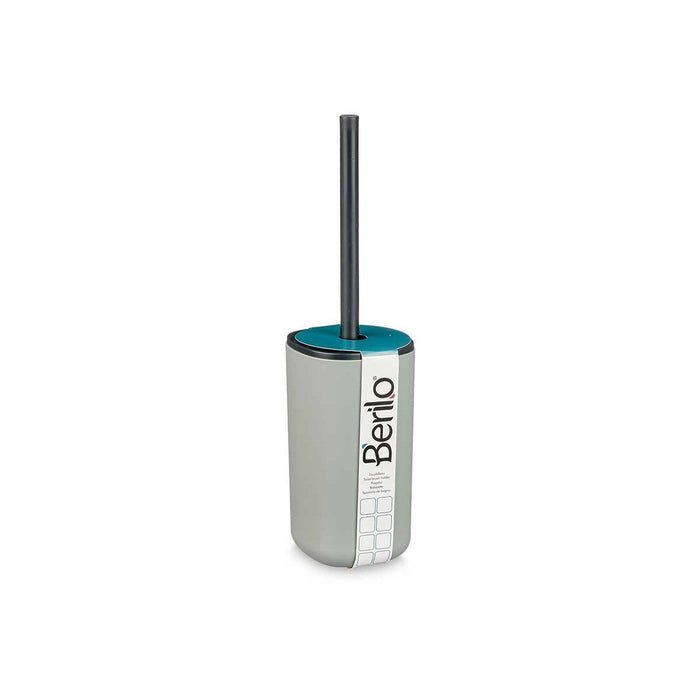 Perie pentru toaletă Gri polistiren 9,6 x 35 x 9,6 cm (6 Unități)
