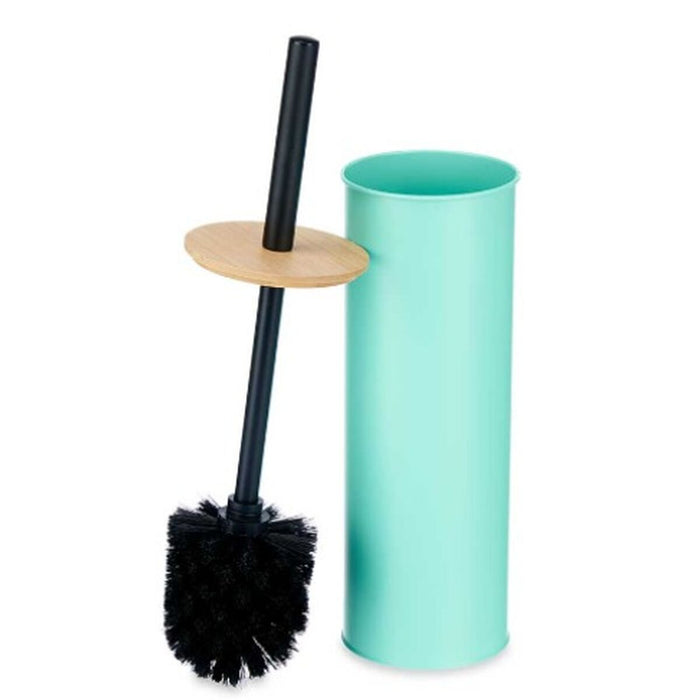 Perie pentru toaletă Mentă Metal Bambus Plastic 9,5 X 27 X 9,5 cm (6 Unități)