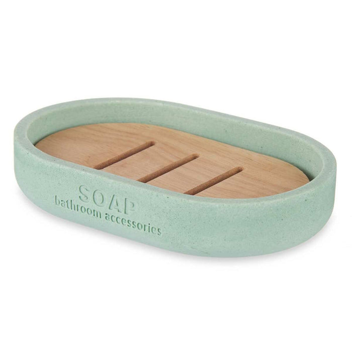 Săpunieră Mentă Rășină Bambus 12,5 x 2,5 x 8,5 cm (6 Unități)