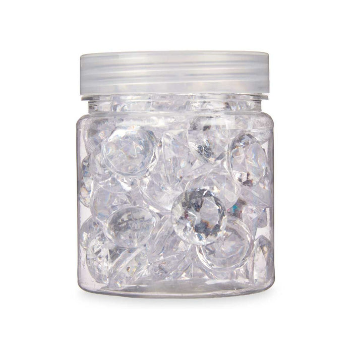 Pietre decorative Diamant 150 g Transparent (16 Unități)