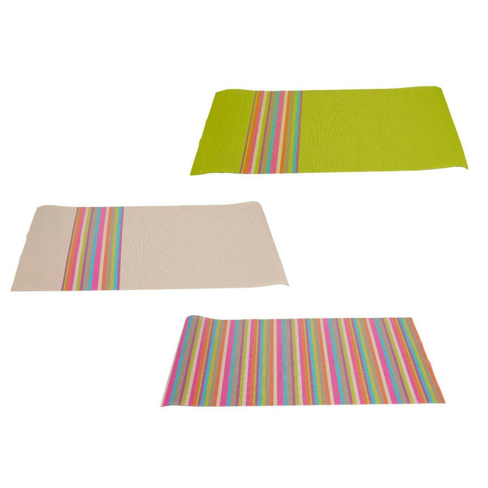Suport Protecție pentru Masă Dungi 45 x 30 x 0,1 cm (36 Unități)