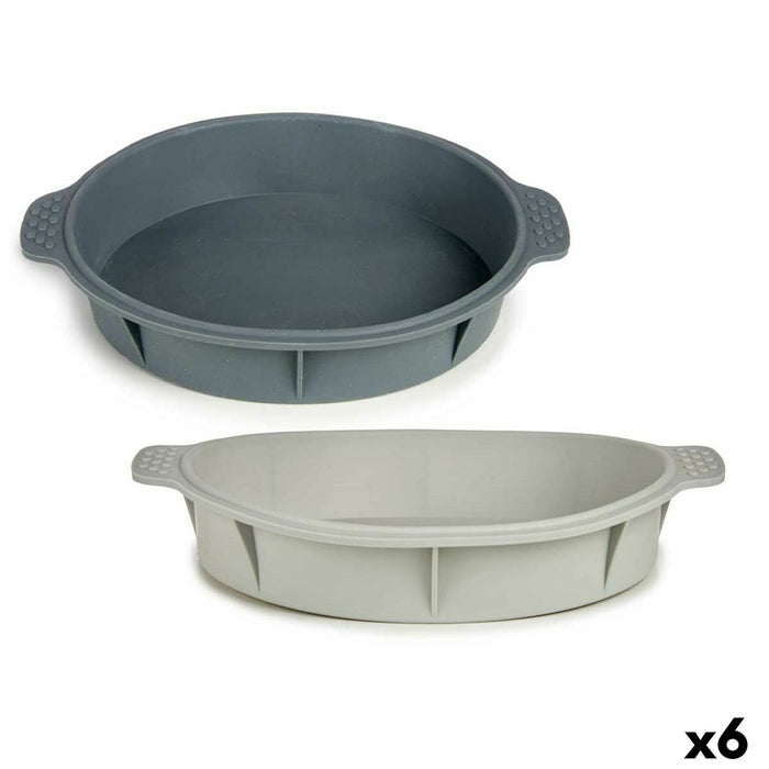 Formă pentru patiserie Rotund 30 x 4,5 x 26 cm (6 Unități)