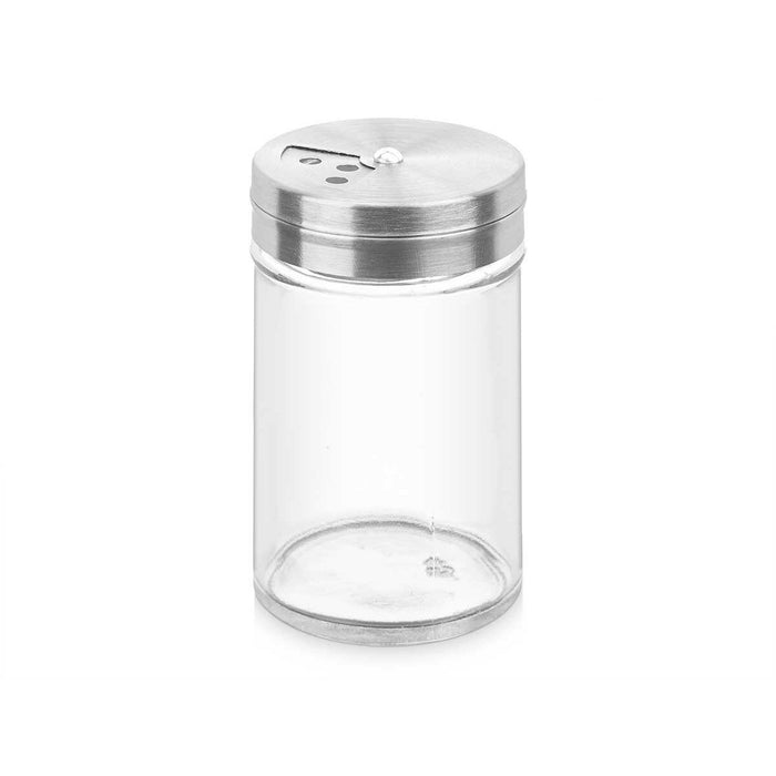 Suport pentru condimente Transparent Argintiu 5 x 8,5 x 5 cm (12 Unități)