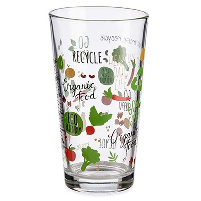 Recipient de măsurare Organic Sticlă 456 ml (36 Unități)