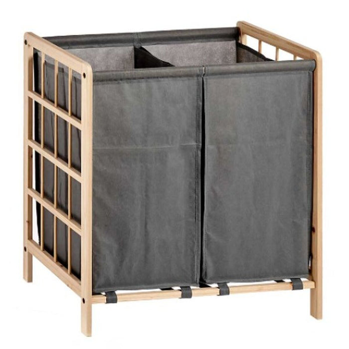 Coș pentru rufe murdare Maro Gri Lemn 30 L x 2 33 x 60 x 59,5 cm (12 Unități)