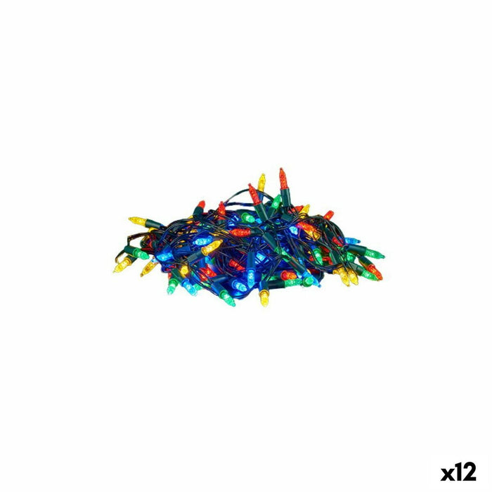 Ghirlandă de lumini LED Multicolor 900 x 10 x 2 cm (12 Unități)