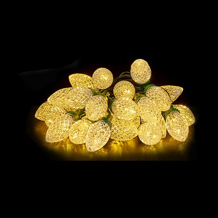 Ghirlandă de lumini LED Galben 500 x 5 x 2 cm (12 Unități)