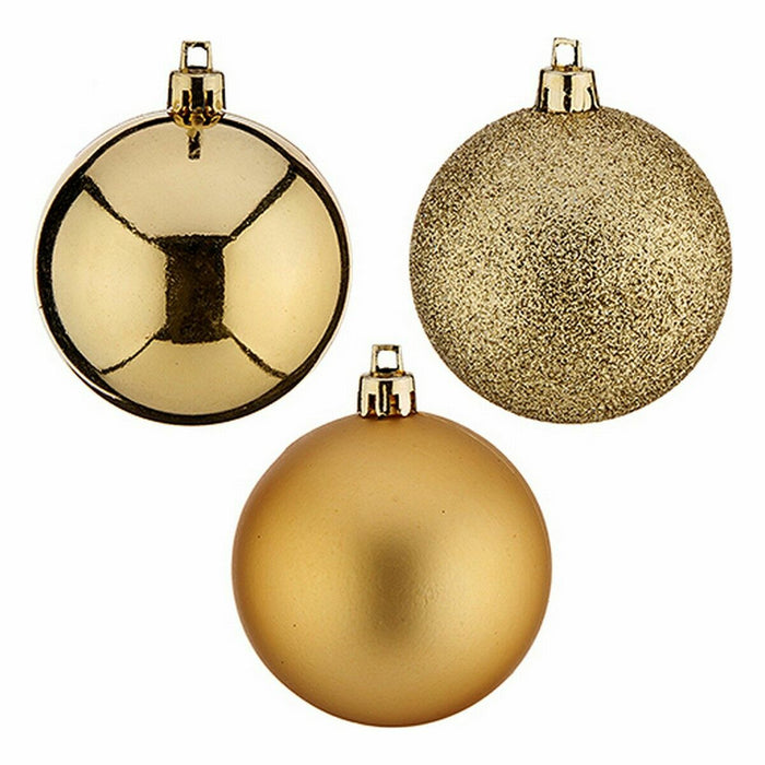 Set de globuri de Crăciun Auriu* Plastic 6 x 7 x 6 cm (30 Unități)
