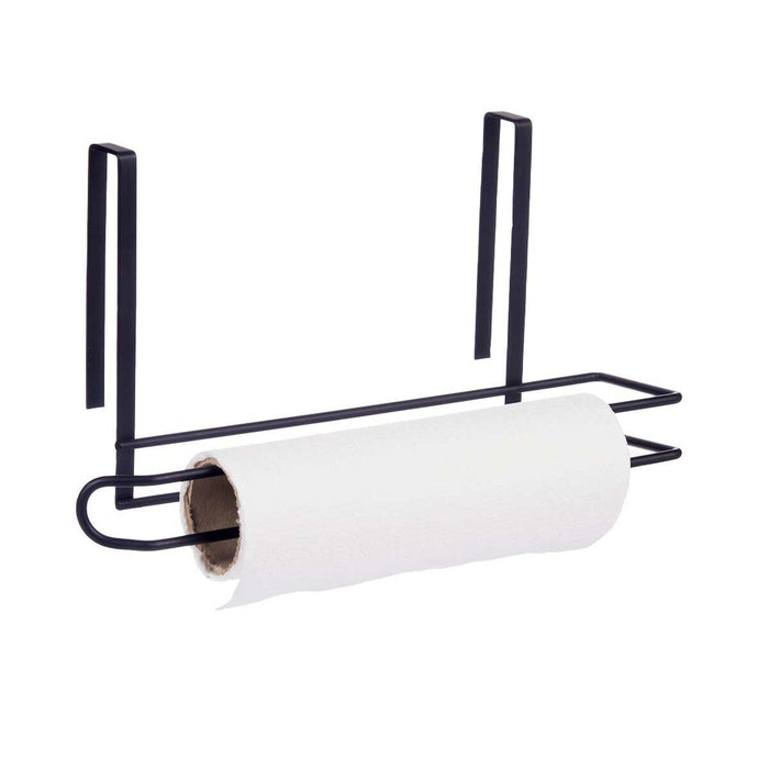 Suport pentru hârtie de bucătărie Negru Fier 34 x 17,3 x 10,5 cm (8 Unități)