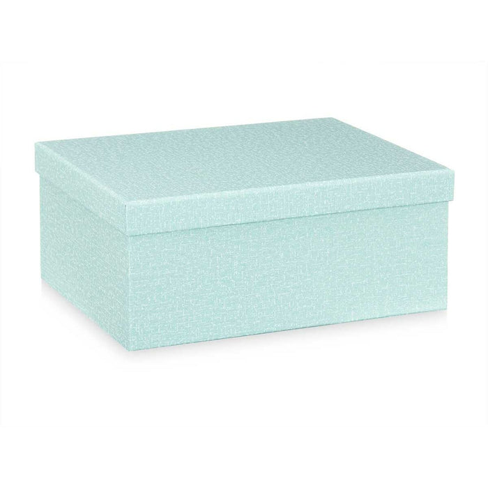 Set de cutii de depozitare, cu posibilitate de stivuire Verde Carton (2 Unități)