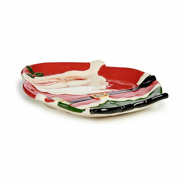 Decorațiune pentru Centrul Mesei Roșu Ceramică 19,4 x 3,2 x 25,3 cm (12 Unități)