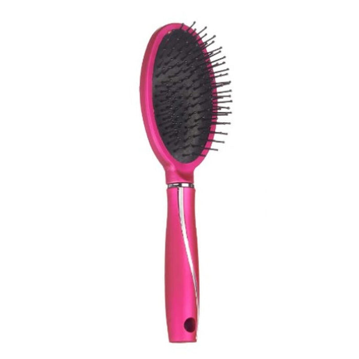 Perie Fucsia Silicon Plastic (24 Unități)
