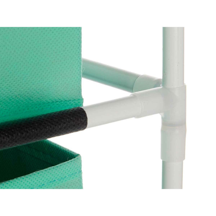 Raft Alb Mentă polipropilenă Fier TNT (Non Woven) 35 x 35 x 102 cm (6 Unități)