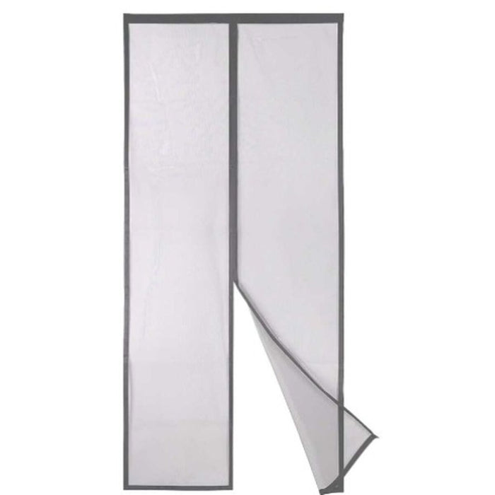 Plasă antițânțari Magnetic Gri Poliester 90 x 210 cm (12 Unități)