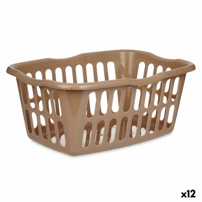 Coș Gri Maroniu polipropilenă 50 L 58 x 24 x 42 cm (12 Unități)