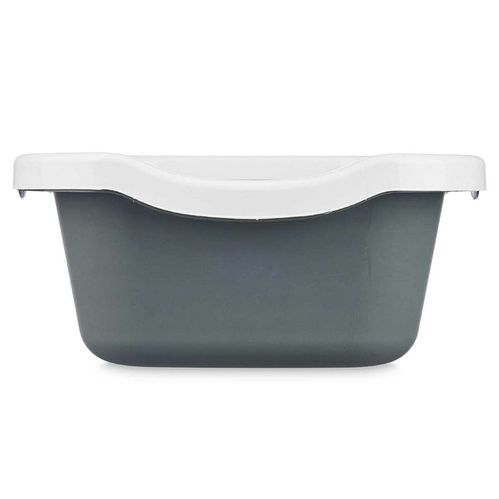 Nisip pentru pisici Alb Antracit Plastic 25 x 11 x 2 cm (11 Unități)