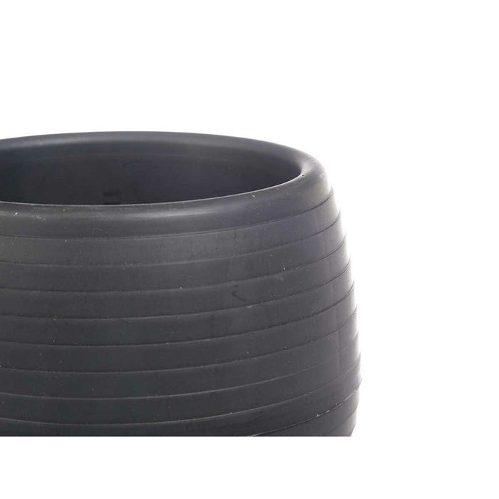 Set de ghivece Antracit Plastic 16,5 x 16,5 x 14,5 cm (4 Unități)