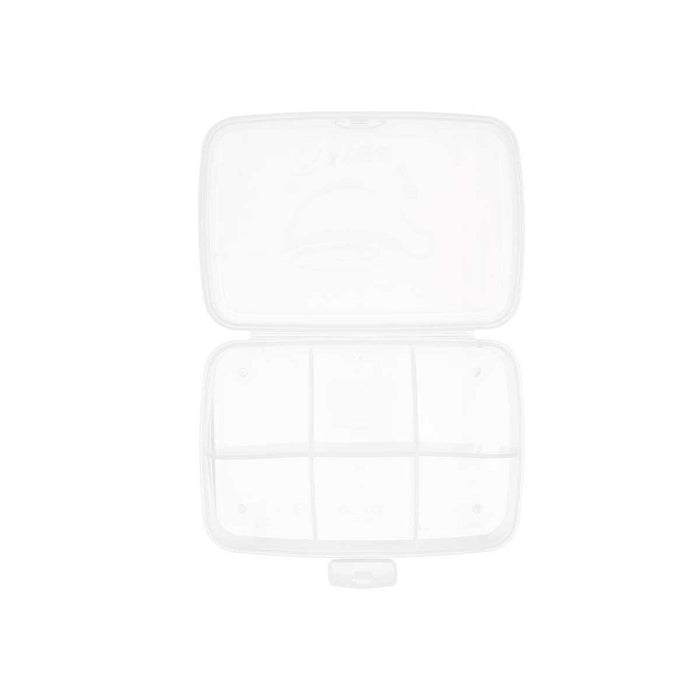 Cutie de depozitare cu capac Transparent Plastic 21,5 x 8 x 14,6 cm (12 Unități)