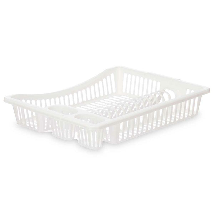 Scurgător de Vase pentru Chiuvetă Alb Plastic 45,5 x 8 x 36,5 cm (12 Unități)