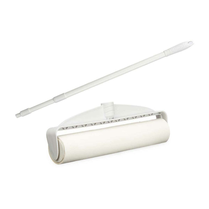 Perie de Îndepărtat Scame Alb 25 x 70 x 6,5 cm Telescopic (12 Unități)