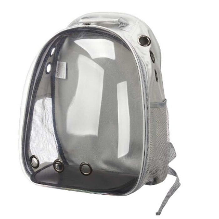 Rucsac pentru animale de companie Gri Transparent 33 x 12 x 42 cm
