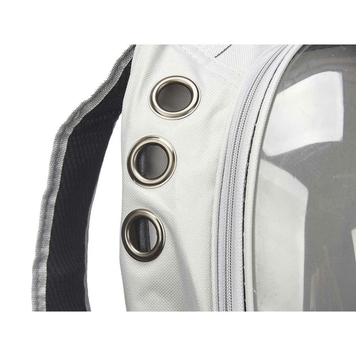 Rucsac pentru animale de companie Gri Transparent 33 x 12 x 42 cm
