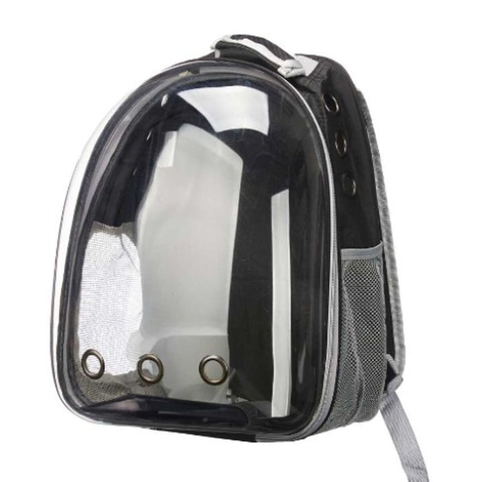 Rucsac pentru animale de companie Negru Transparent 33 x 12 x 42 cm