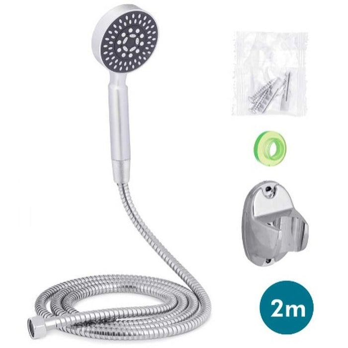 Set de duș Metal 2 m (12 Unități)