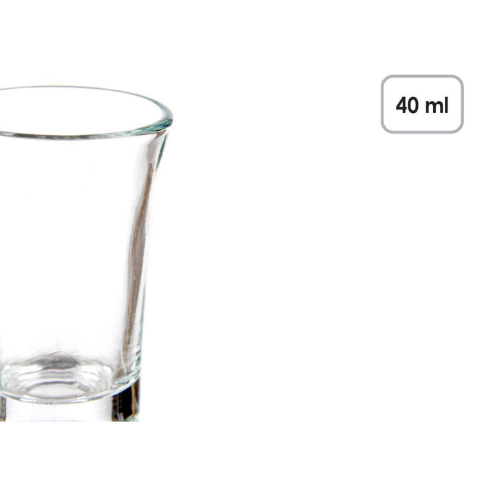Set de Pahare Shot Sticlă 40 ml (24 Unități)