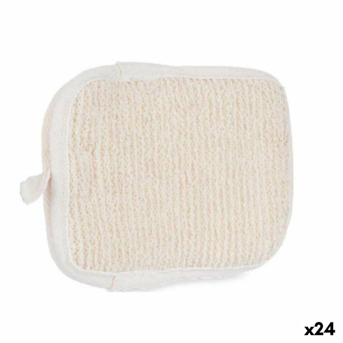 Mănușă de baie Alb Bej (24 Unități)