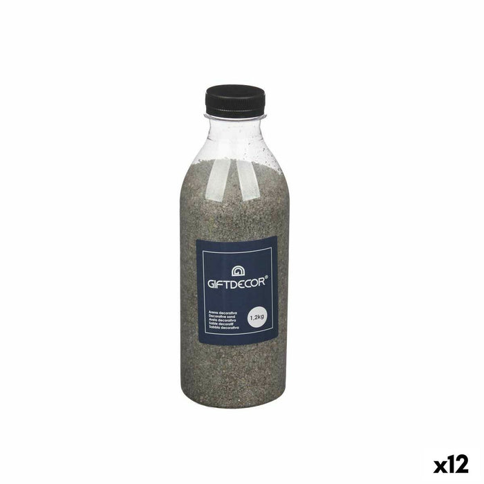 Decorative sand Negru 1,2 kg (12 Unități)