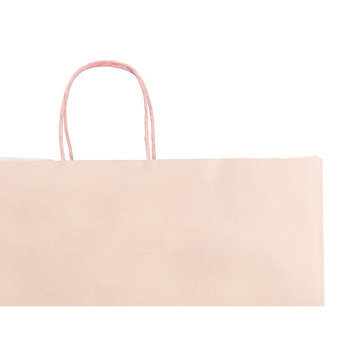Pungă din Hârtie Roz 32 X 12 X 50 cm (100 Unități)
