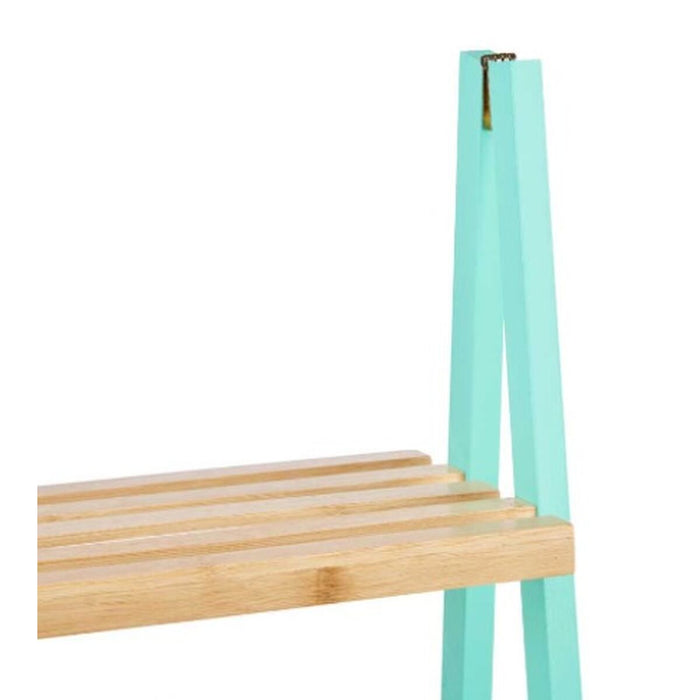Raft de Baie Natural Mentă Bambus lemn de pin 40 x 109,3 x 30 cm