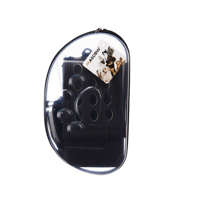 Transportor Negru Plastic 43 x 20 x 33 cm (6 Unități)