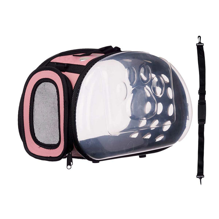 Transportor Negru Roz Plastic 37 x 17 x 22 cm (6 Unități)