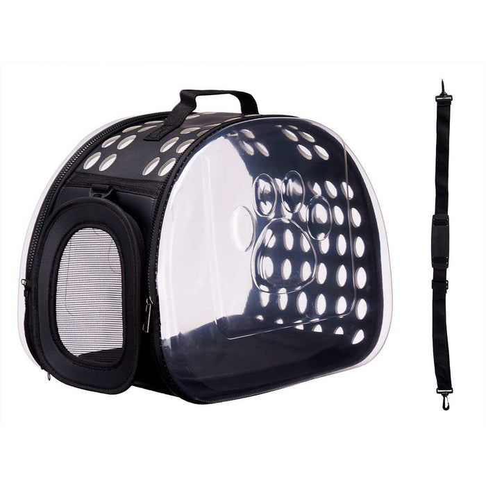 Transportor Negru Plastic 43 x 20 x 33 cm (4 Unități)