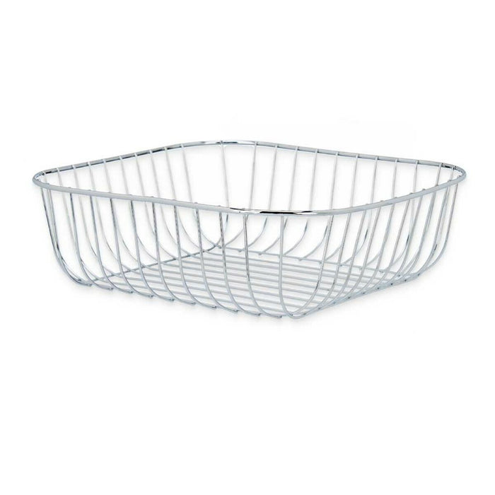 Fructieră Argintiu Metal 30 x 9 x 30 cm (6 Unități)
