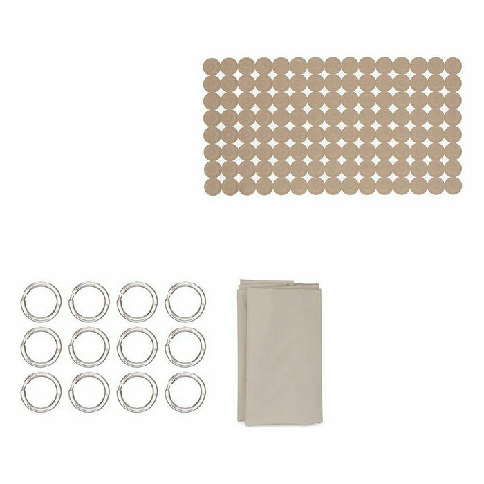 Set de Baie Bej PVC Polietilenă EVA (12 Unități)