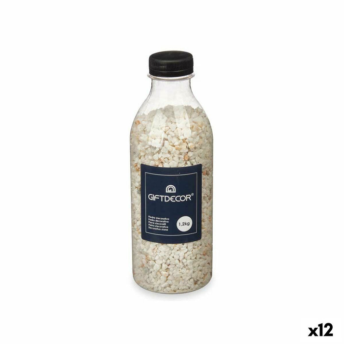 Pietre decorative Marmură Alb 1,2 kg (12 Unități)