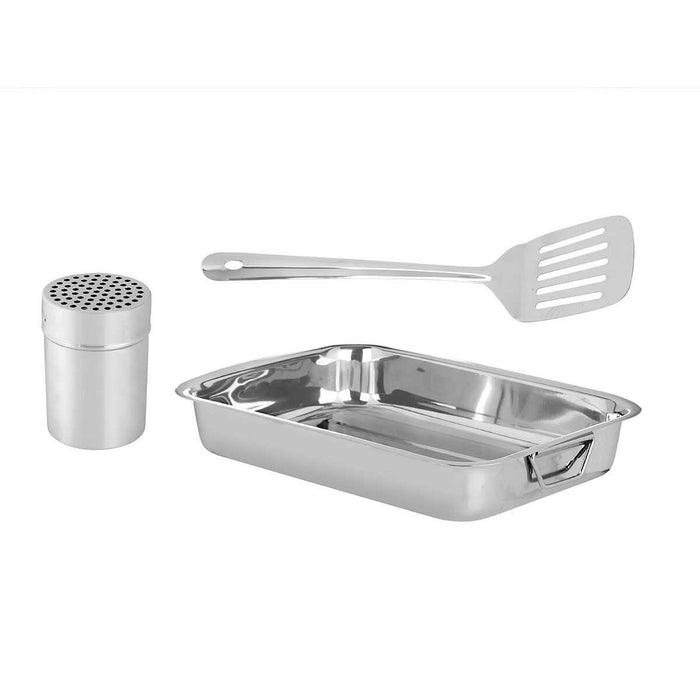 Set de Bucătărie Oală pentru gratinat 35,5 x 6 x 25,5 cm (6 Unități)