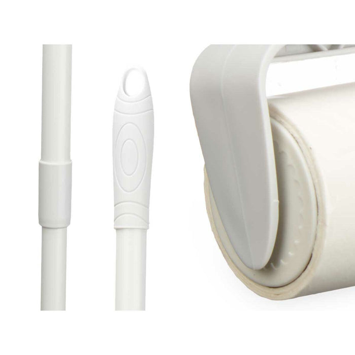Perie de Îndepărtat Scame Alb 20 x 120 x 70 cm Telescopic (12 Unități)
