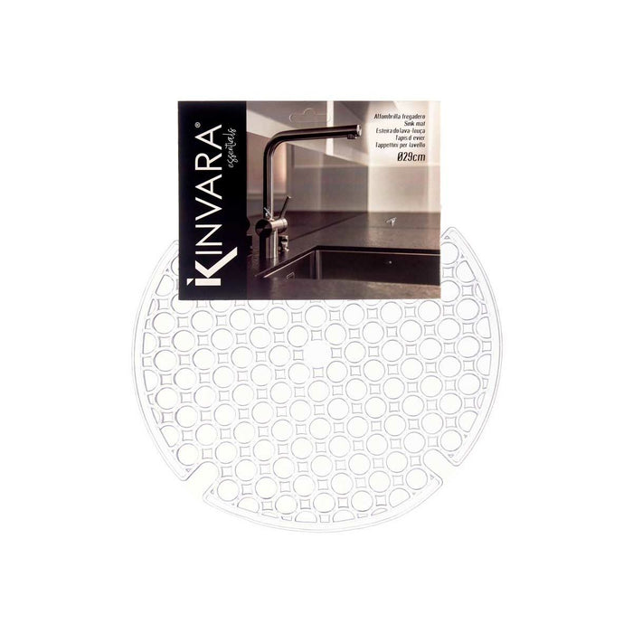Rogojină Chiuvetă Transparent Plastic 29 x 0,1 x 29 cm (12 Unități)